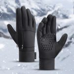 Kaufe Winter wasserdichte Plus Plüschhandschuhe Touchscreen Winddichte Ski Radfahrhandschuhe Warme Lauffingerhandschuhe zum Preis ab 12 | Joom