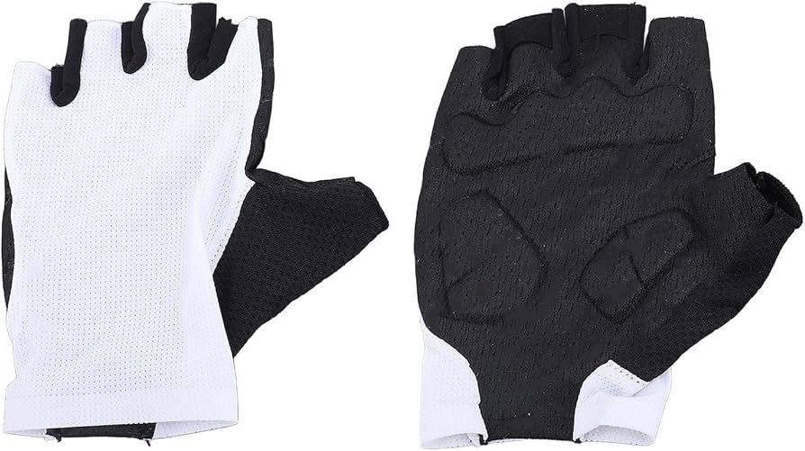 radfahrhandschuhe-223mtn-1.jpg Shurzmotic Halbfinger Radfahrhandschuhe für Herren und Damen, Fahrradhandschuhe mit Rutschfester Silikonhandfläche, atmungsaktives Waffelgewebe, stoßdämpfende Polster für Rennradfahren und (L) : Amazon.de: Fashion – Bild 1