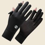 1 Paar dünne rutschfeste Radfahrhandschuhe mit offenen Fingern aus Eisseide mit Sonnenschutz | aktuelle Trends, günstig kaufen | SHEIN Deutschland