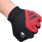 BowyTrading Vollfinger Radfahrhandschuhe, rutschfest, stoßdämpfend, leicht, mit leitfähigen Fingerspitzen für Touchscreens – für Herren und Damen, mit wärmender Fleece Innenausstattung für (M) : Amazon.de: Fashion
