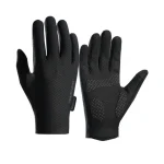 INF Atmungsaktive Vollfinger Radfahrhandschuhe mit 5mm SBR Handflächenpolster, Touchscreen kompatibel, schnell trocknend