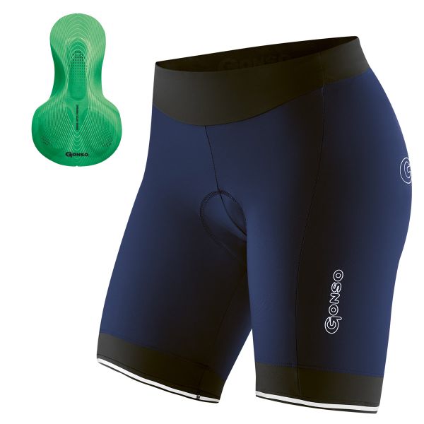 radhose-damen-349ogp-1.jpg Gonso Damen Radhose Sitivo green W etheblue – Bild 1