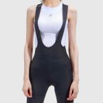 Soothe Damen Radhose mit Trägern Schwarz | LAMEDA – Lameda