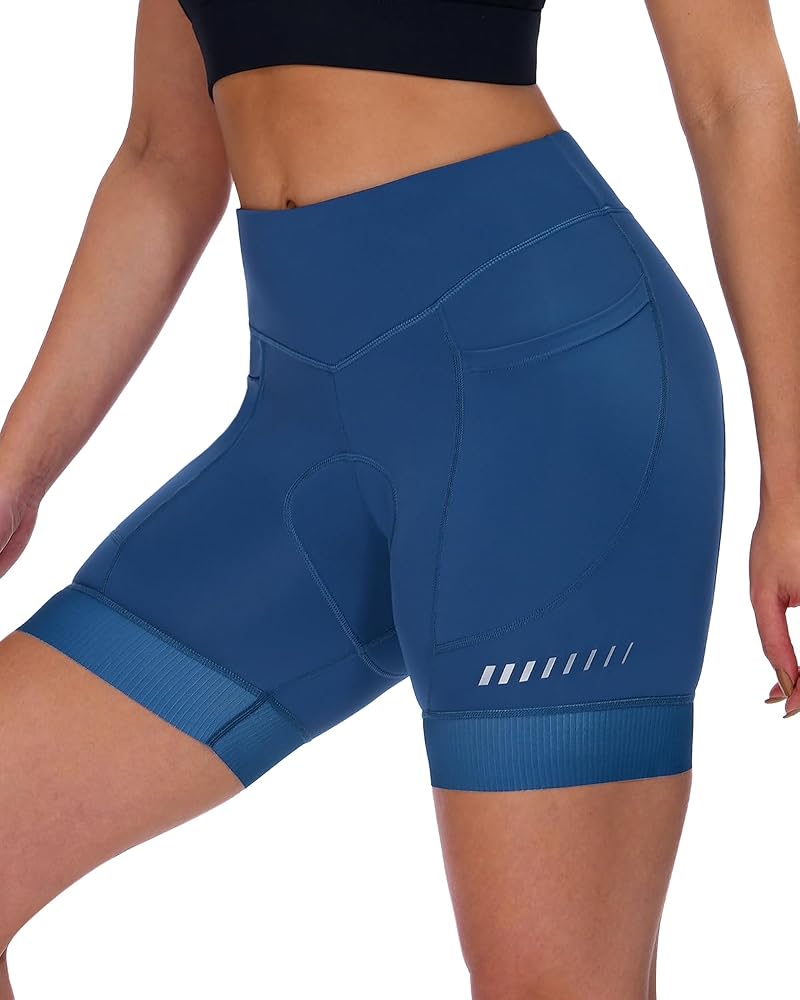 radhose-damen-mit-polster-219zxr-1.jpg Sportneer Radlerhose Damen mit Sitzpolster 4D Gepolsterte Fahrradhose kurz mit Tasche Elastische atmungsaktiv Radhose Damen Polster Schmerzfrei Schnelltrockende : Amazon.de: Fashion – Bild 1