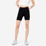 Shorts Radlerhose Damen schwarz