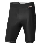 Herren Fahrradhose ohne Träger mit Sitzpolster schwarz