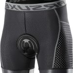 Lixada Radlerhose Herren mit Sitzpolster 5D Gepolsterte Fahrradhose kurz Atmungsaktive