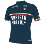 Profi Radtrikot kurzarm Barista Royal 4 (S) / blau