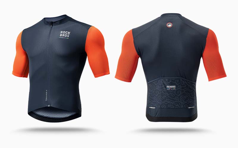 rennrad-trikot-938hym-1.jpg ROAD TO SKY Herren Kurzarm Radtrikot Fahrrad Jersey丨ROCKBROS – ROCKBROS DE – Bild 1