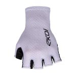 Rennrad Handschuhe EKOI Perf GEL ESTATE Weiß