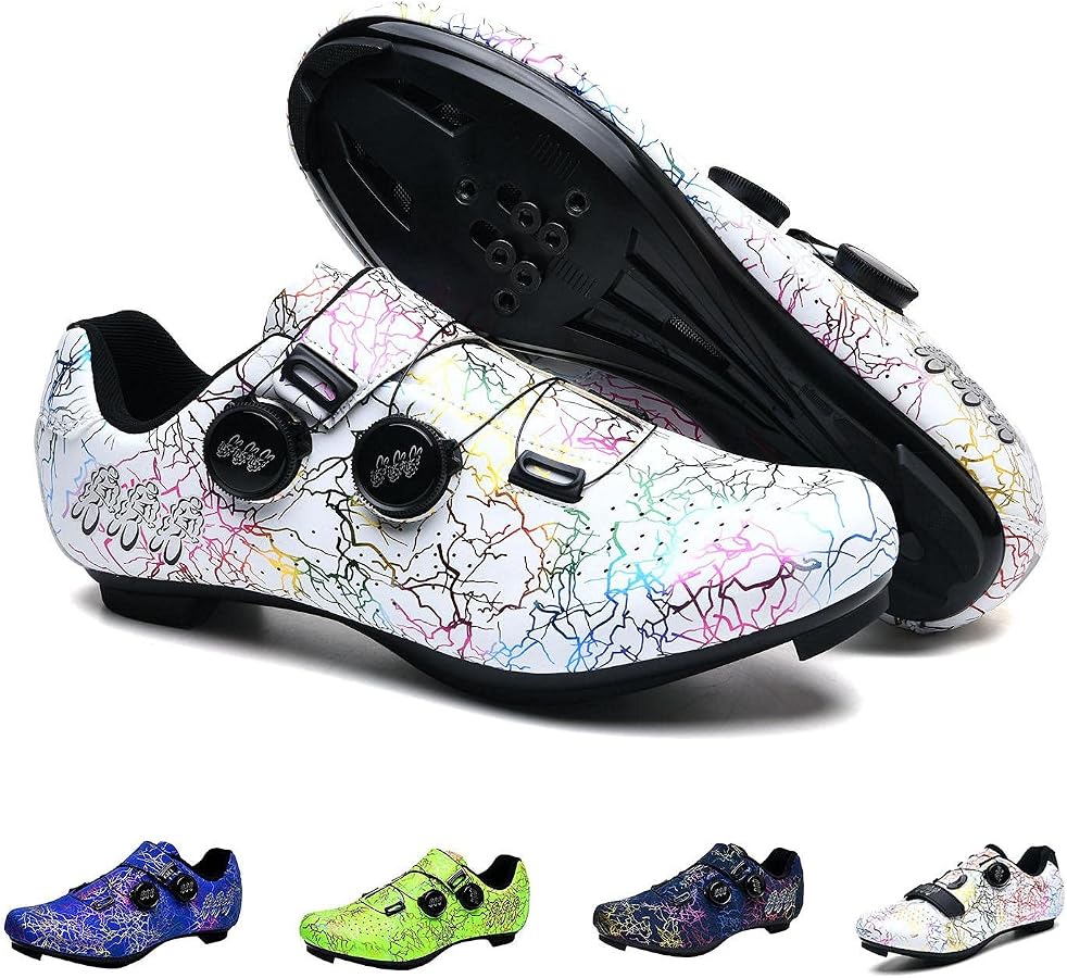 rennradschuhe-damen-402tol-1.jpg Fahrradschuhe Radschuhe Herren Damen, Rennradschuhe Fahrrad Rennrad Schuhe Spinning Schuhe Man Für MTB, Gravel Und Fahrt Zur Arbeit,Kompatibel Mit ... – Bild 1