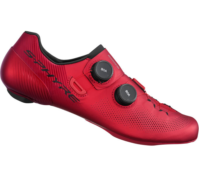 schuhe-rennrad-777clb-1.jpg Shimano RC903 Rennrad Schuhe S PHYRE ROAD Größe 44 Rot – Bild 1