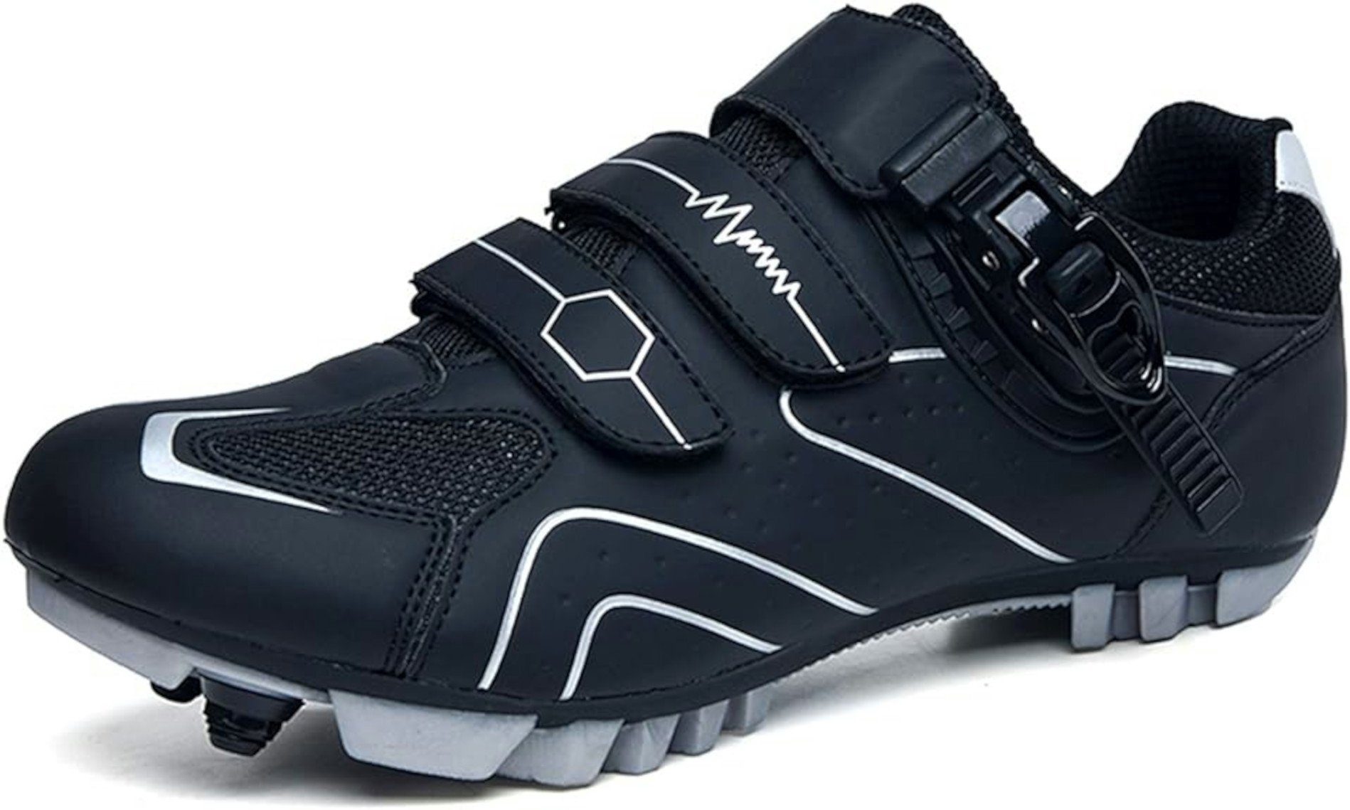 schuhe-rennrad-808otz-1.jpg UE Stock Unisex Fahrradschuhe Rennrad Schuhe SPD Schnalle Gr. 39 Fahrradschuh *** BESTER PREIS *** – Bild 1