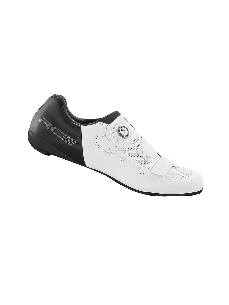 schuhe-rennrad-974axv.webp SHIMANO Herren Rennrad Schuhe SH RC502 Weiss – Bild 1