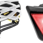 uvex Unisex – Erwachsene, City i vo MIPS Fahrradhelm, All White mat, 56 60 cm & Unisex Erwachsene, Plug in LED für i vo/airwing/Finale junior ...