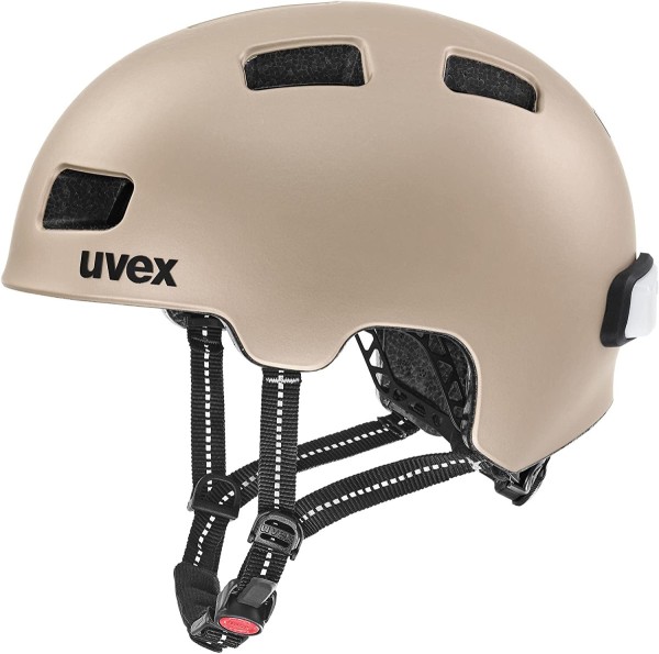 uvex-fahrradhelm-142iih-1.jpg UVEX City 4 Urban Fahrradhelm soft gold matt 55 58 cm – Bild 1
