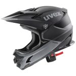 Uvex Fahrrad Cross Helm hlmt 10 schwarz grau matt