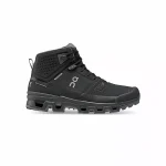 ON Herren Wanderschuhe Cloudrock 2 Waterproof BLACK/ECLIPSE Schwarz